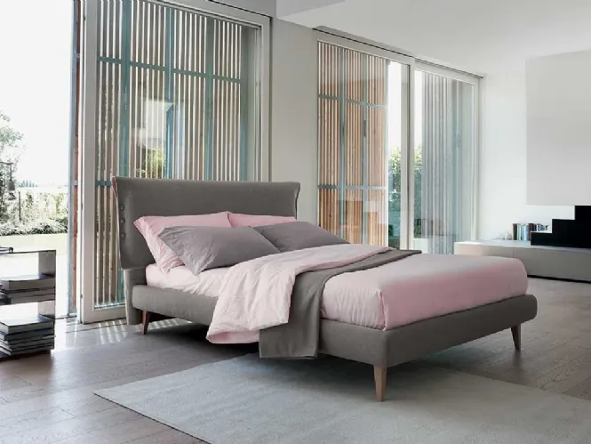 Letto Grant con secret box di Bontempi Letti Design