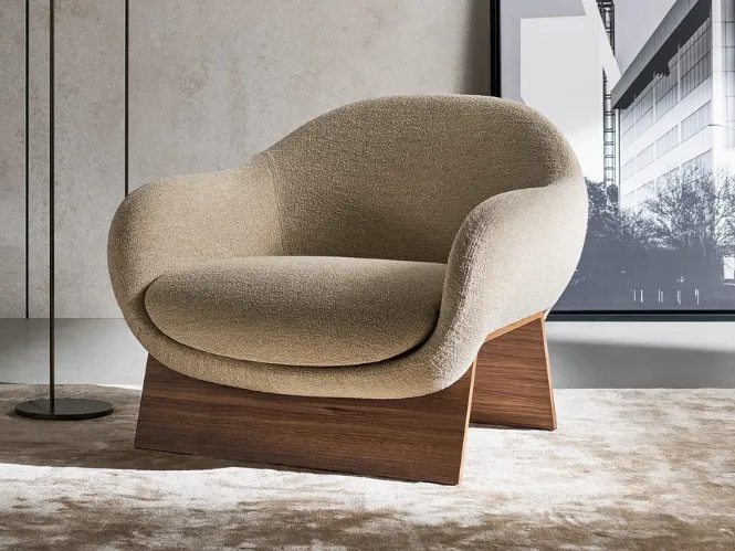 Poltrona Boolean armchair di Bonaldo